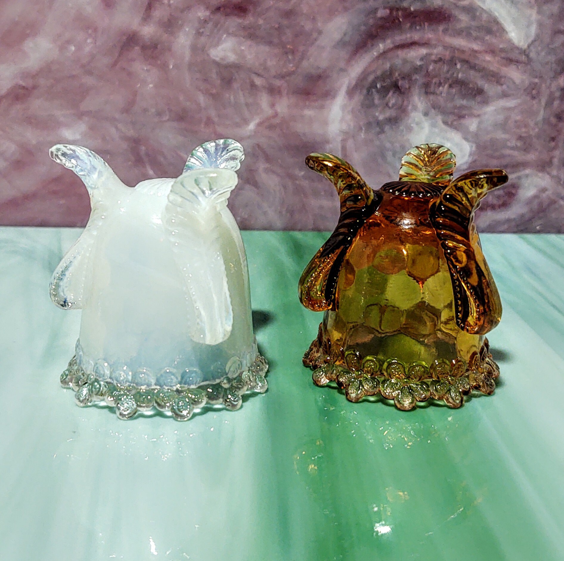 Vintage Boyd Me Not Footed Toothpick Holder Etsy