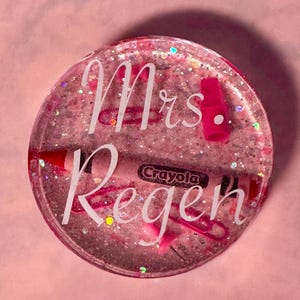 Custom teacher coasters