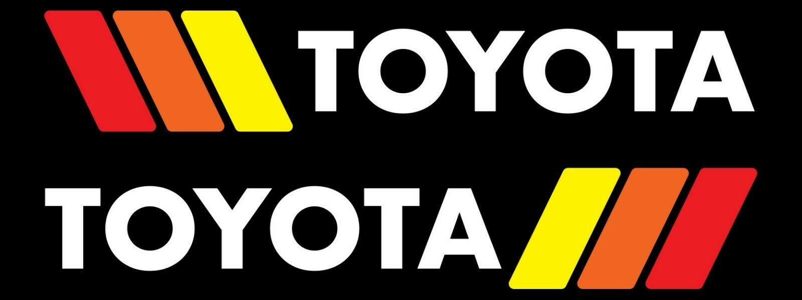Retro TOYOTA Stripes 70’s 80’s Beside Decals Fits on | Etsy