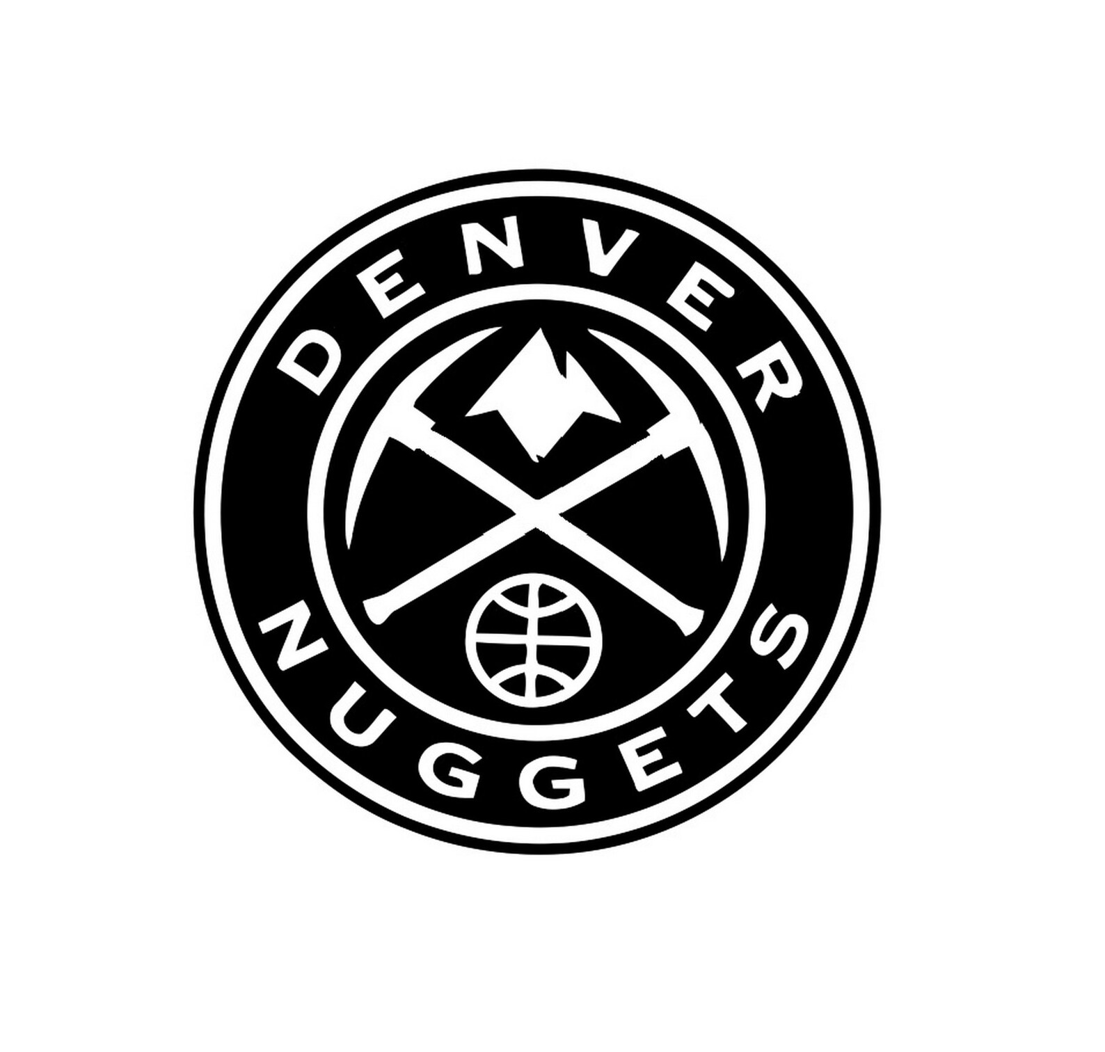 Denver Nuggets NBA Basketball Sticker Logo Vinyl Decal Etsy
