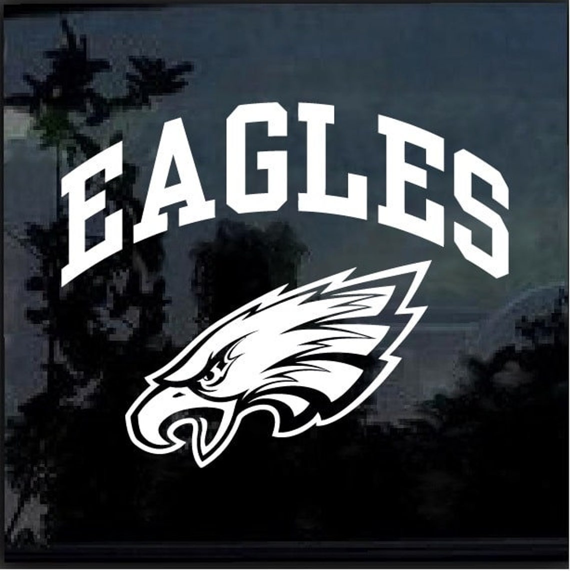 Philadelphia Eagles Logo Vinyl Decal Etsy