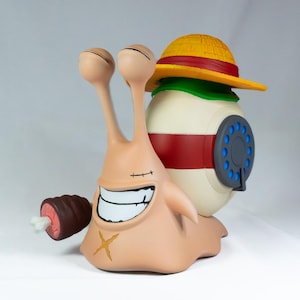 Den Den Mushi Luffy One Piece 3D Print 