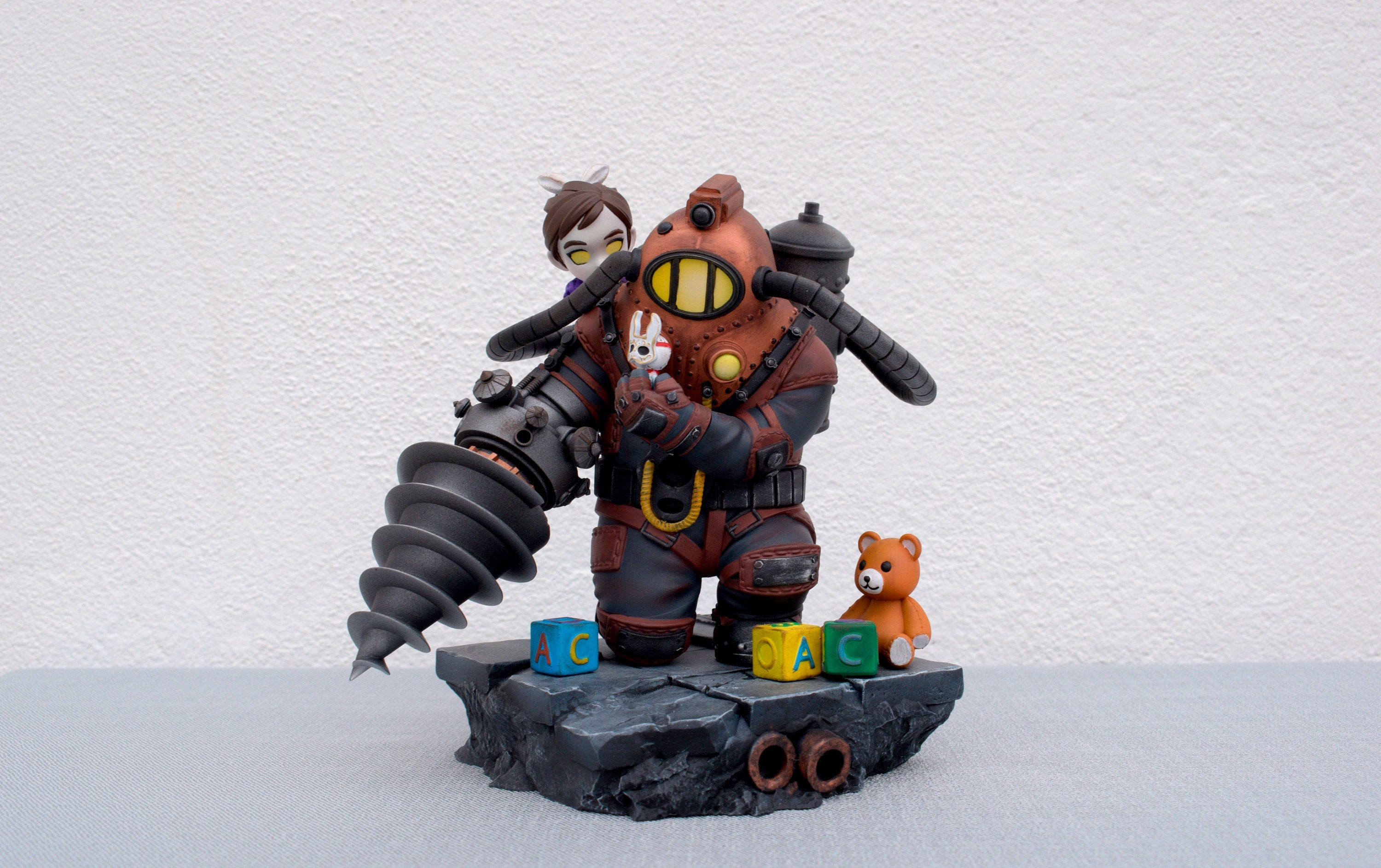 Fanart Diorama Bioshock chibi