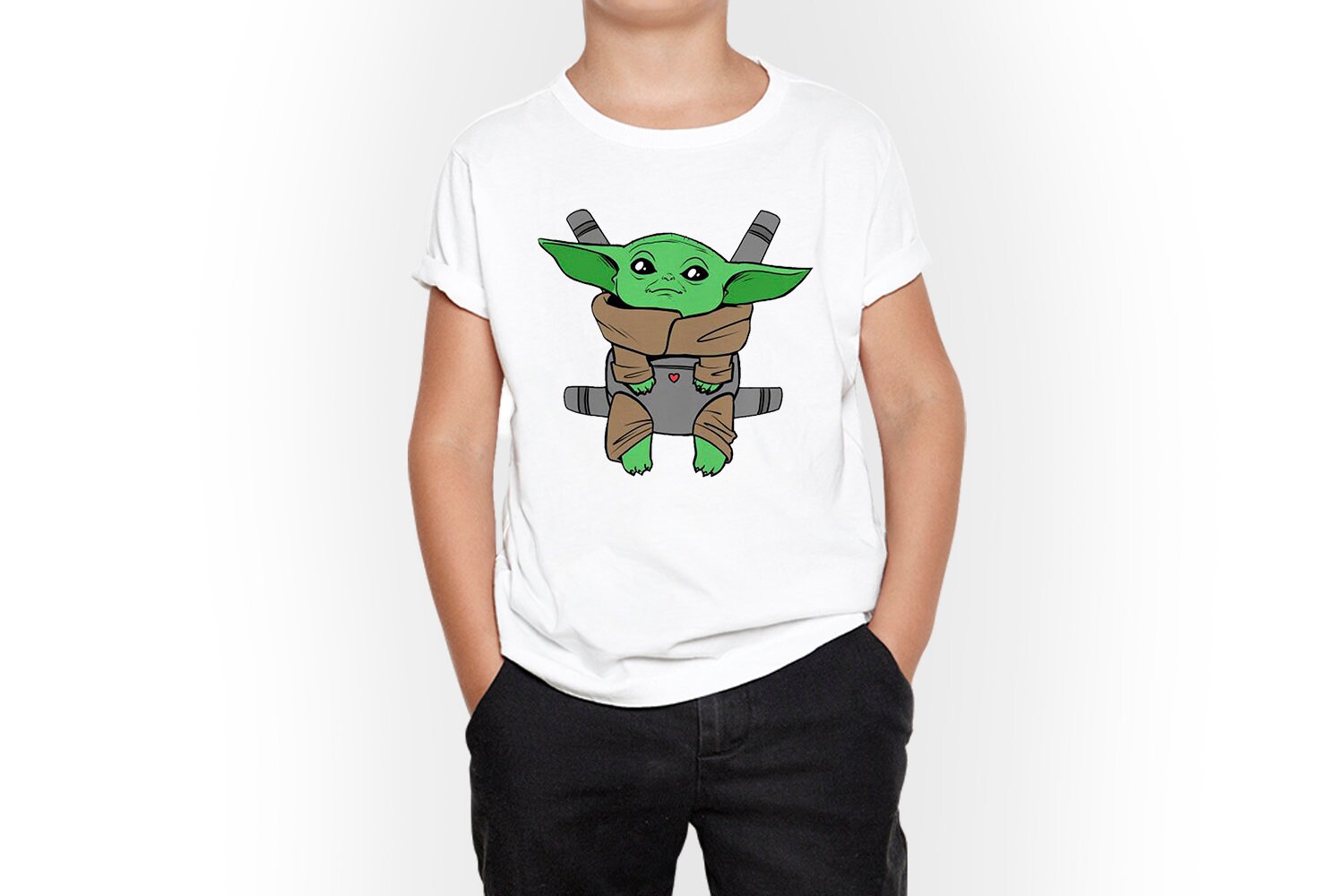 Baby Yoda Star Wars Cute Kids TShirt Kid Tee Kids Tshirt Etsy