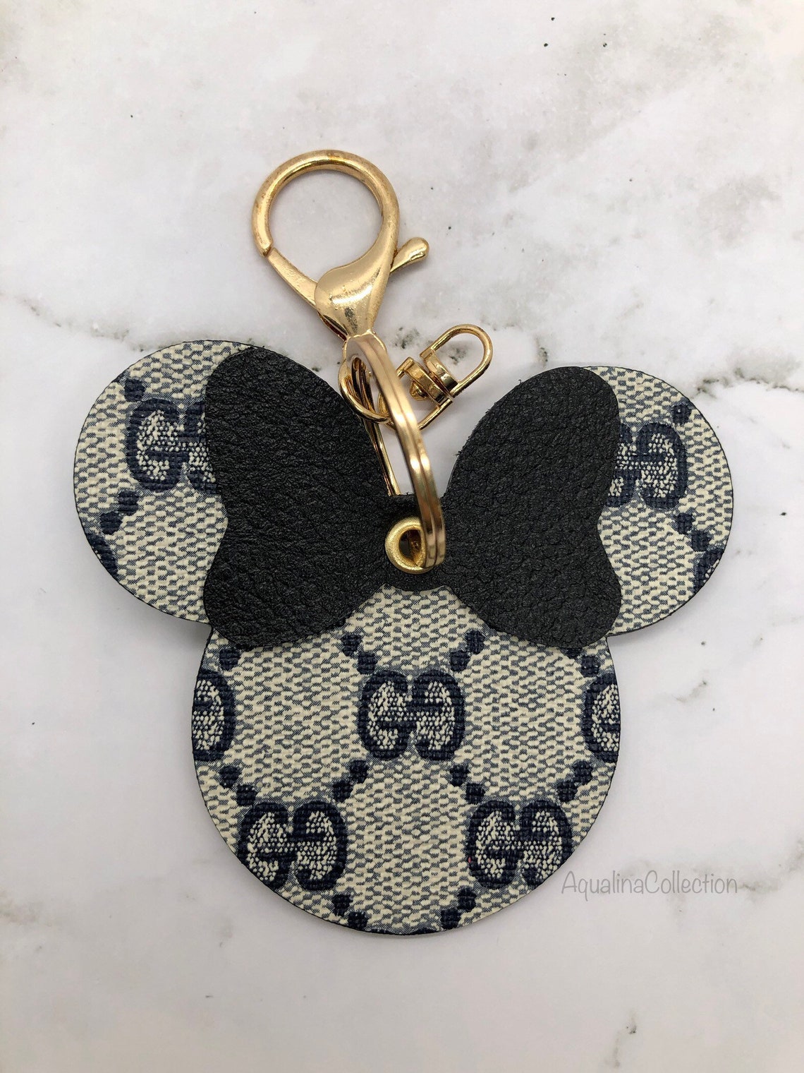 Upcycled Authentic Gucci Keychain / Charm Etsy