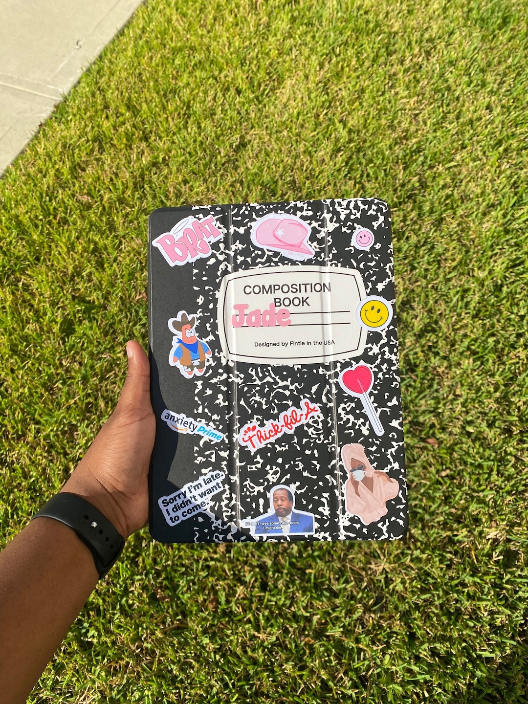 IPad Composition Notebook Case DIY Kit Etsy