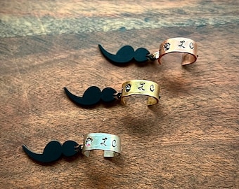 Semicolon Cat stethoscope cuff