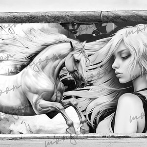 Street Art Coloring Book Printable Graffiti Coloring Book Digital ...