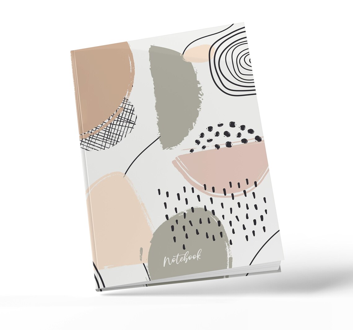 Abstract Art Notebook Abstract Notebook Diary Journal Etsy Canada