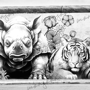 Street Art Coloring Book Printable Graffiti Coloring Book Digital ...