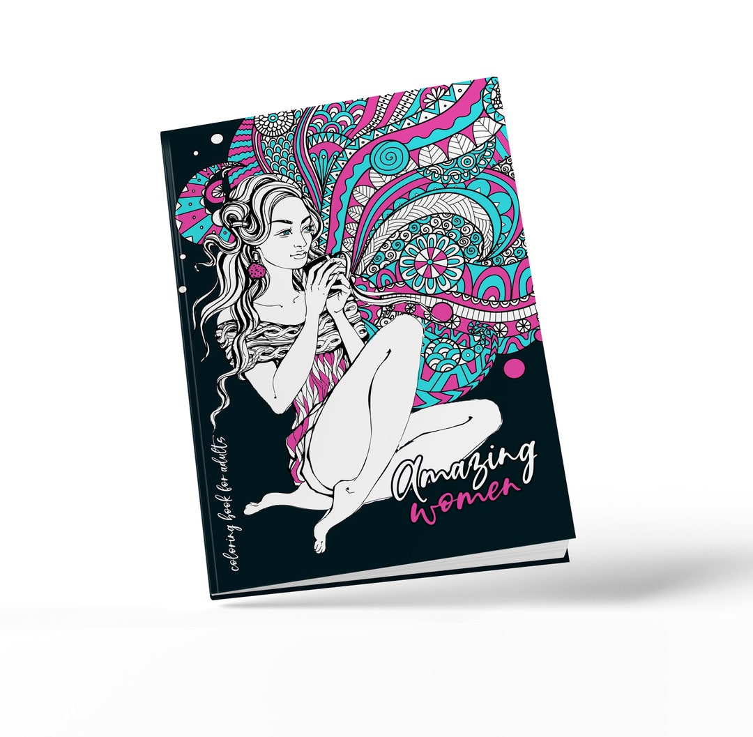 POWERFUL WOMEN  Adult Coloring Book – Wander Print Creations™