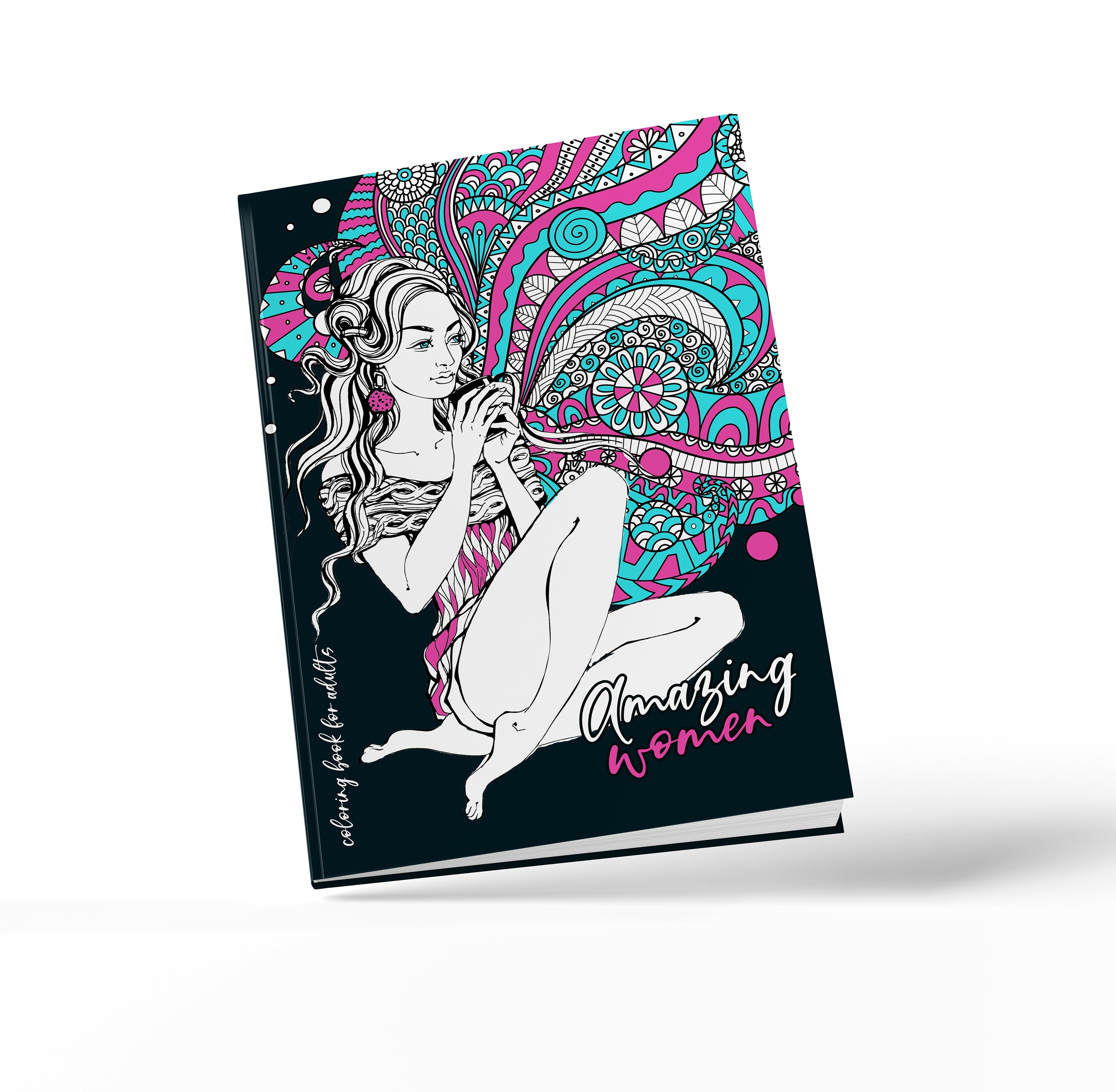 Amazing Women Coloring Book for Adults: Coloring Amazing Women Coloring  Book for Women & Teenager 8,27x11,69 A4 80P. DOWNLOAD 