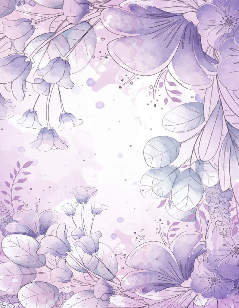 Outlines Reverse Coloring Book Flowers Coloring Book for Etsy