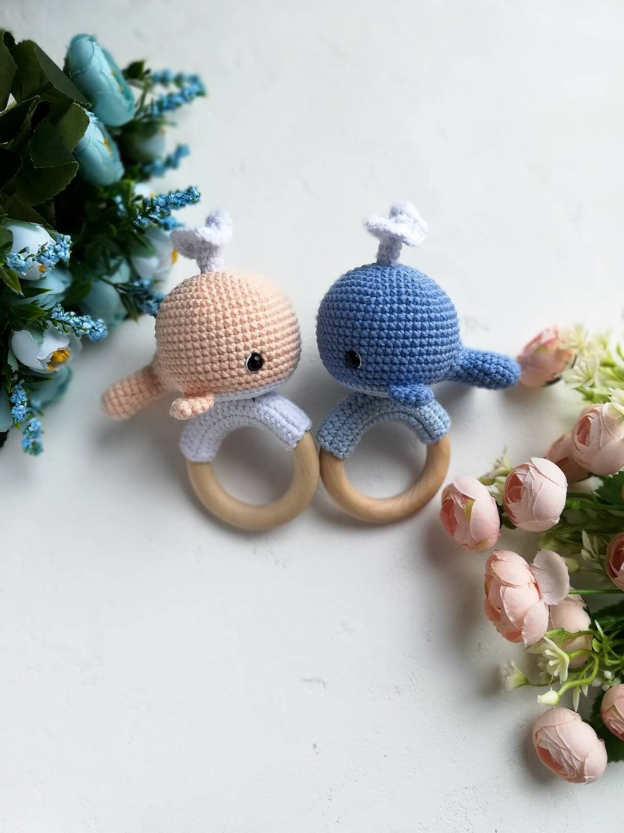 Whale baby shower gift niece gift from aunt for distance baby Etsy