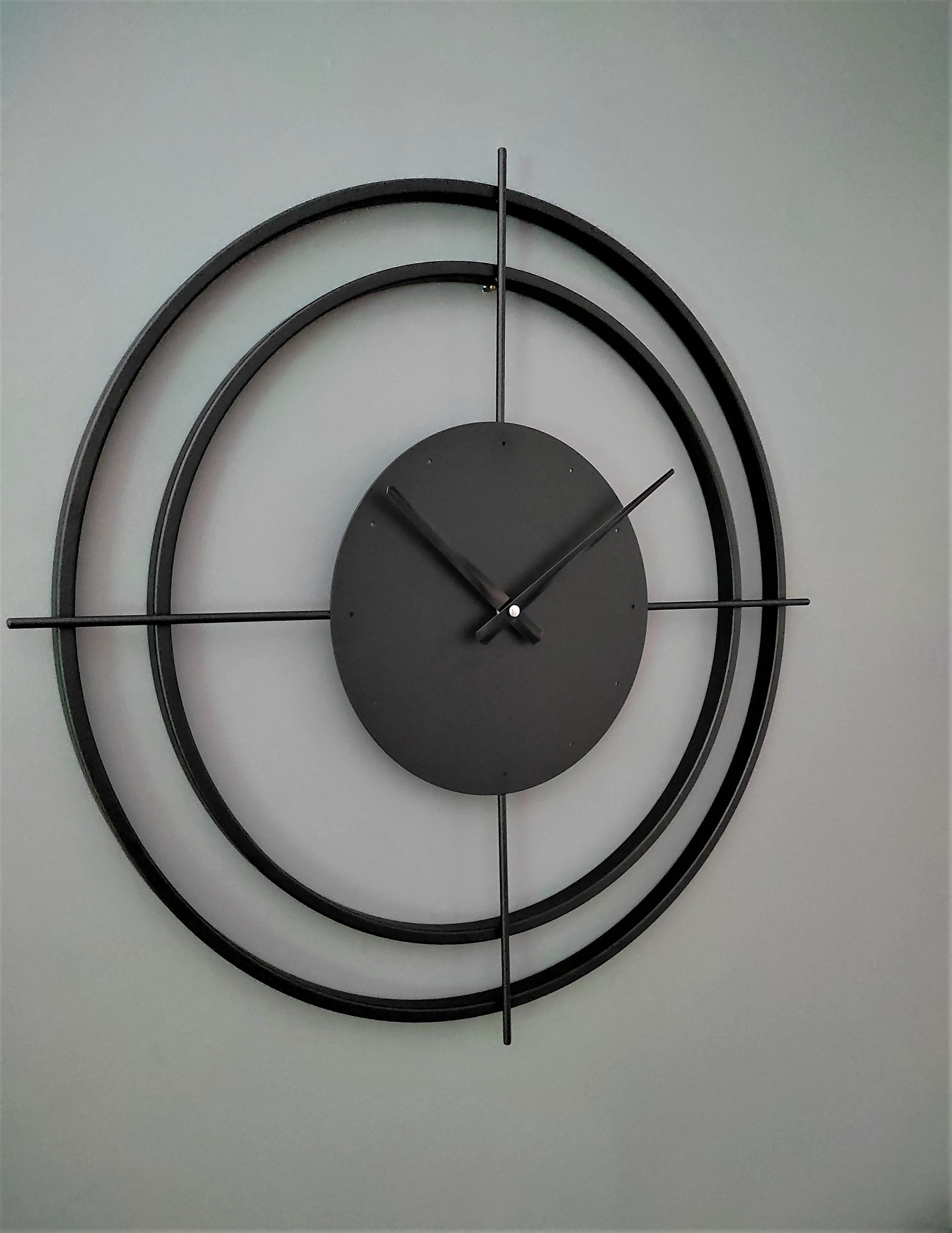 Orologio da parete moderno metallo sabbia - 46B4