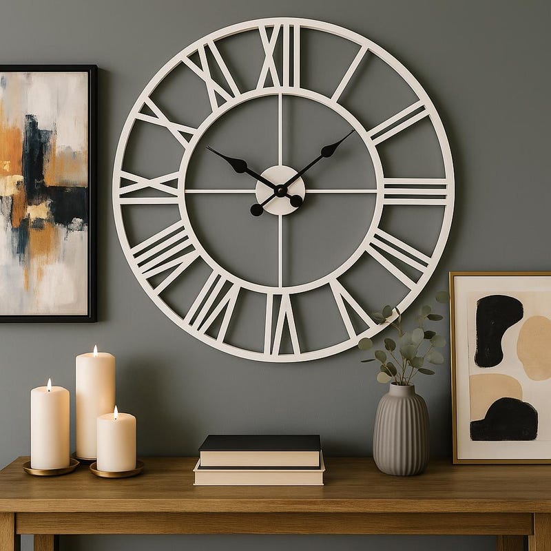 Oversized reproduction wall clocks