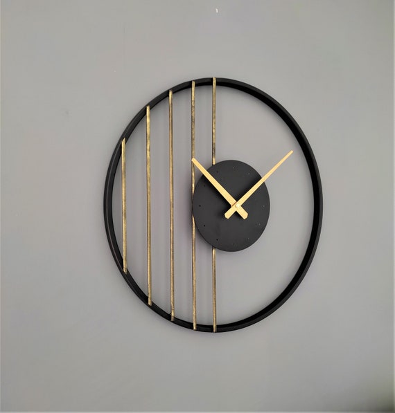 Wanduhr Gross Horloge Gold Boho Wall Clock Decor Kitchen Wall Clock  Livingroom Metal Wall Clock Housewarming Gift Vintage Decoration - Etsy  Ireland