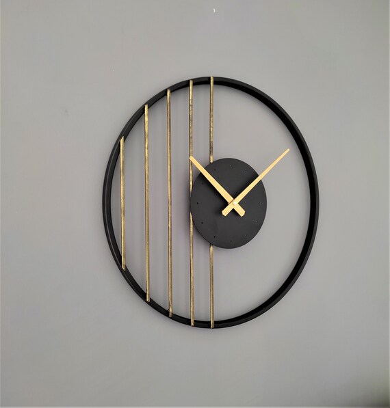 Wanduhr Gross Horloge Gold Boho Wall Clock Decor Kitchen Wall Clock  Livingroom Metal Wall Clock Housewarming Gift Vintage Decoration - Etsy  Ireland