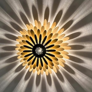 Semi Flush Mount Ceiling Light Wood, Low Ceiling Light Flush Mount, Aesthetic Light Shade, Botanical Lampshade, Unique Ceiling Light Fixture