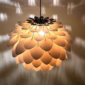 Pendant Lamp Shade Mood Light Night Lamp Shadow Lamp Wooden