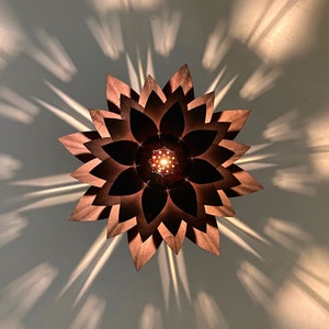 Black Chandelier, Dark Chandelier, Art Deco Pendant Chandelier Lighting, Farmhouse Light Fixture, Wooden Pendant Light, Large Pendant Light