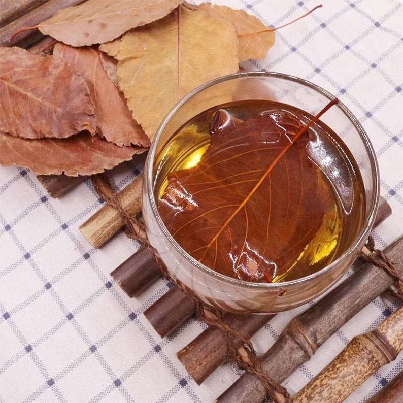 Organic Dried Hawthorn leaves Tea, Crataegi Folium, Shan Zha Ye image 3