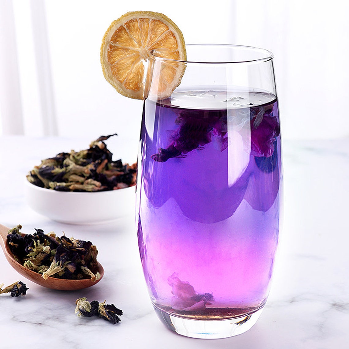 8.8oz Dried Butterfly Pea Tea Flower Pure Organic Natural Etsy