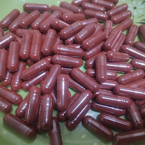 100% Pure High Quality Nature Dragon's Blood Capsules 200Pcs, Xue Jie, Dragon's Blood Resin