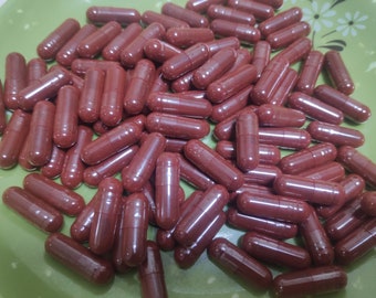 100% Pure High Quality Nature Dragon's Blood Capsules 200Pcs, Xue Jie, Dragon's Blood Resin