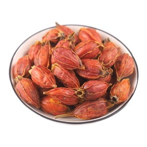 250g Organic Dried Fructus Gardeniae, Cape Jasmine, Zhi Zi