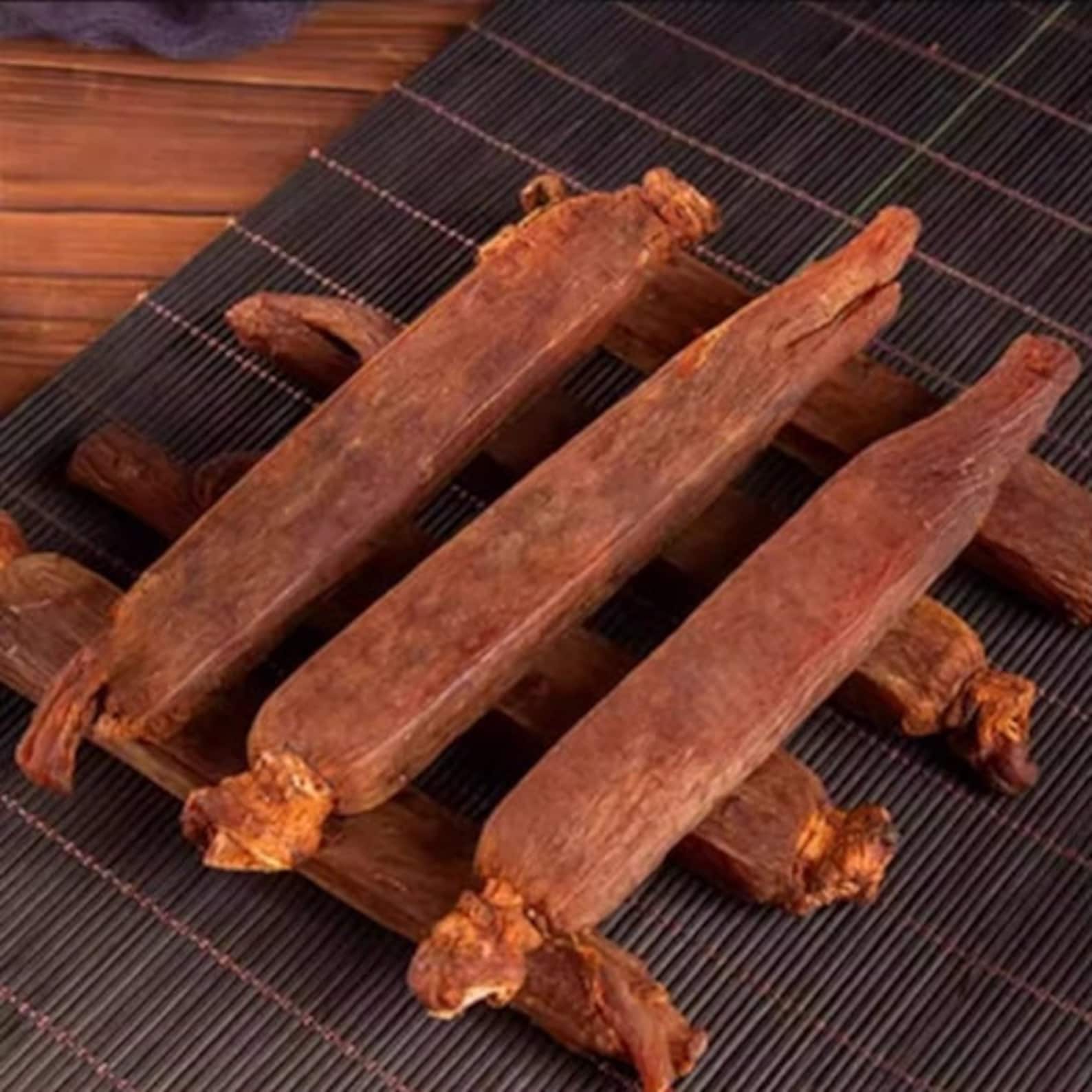 Organic Dried Red Ginseng Roots Whole Root Red Panax Ginseng Roots Red ...