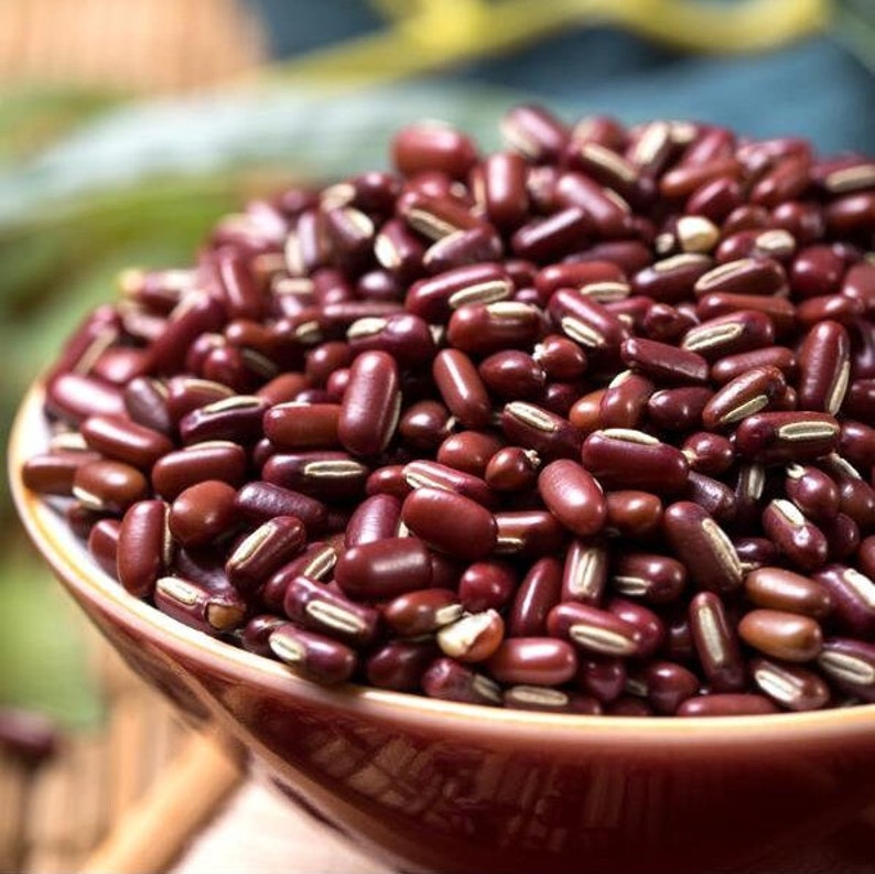 Organic Dried Red Beans, Vigna umbellata, Rice Bean, Semen Phaseoli image 5