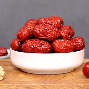 Organic Dried Red Dates, Red Jujube Dates, Zizyphus jujuba, Red Date, Date 250g