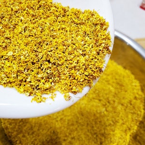 2023 Years New Nature Wild Dried Osmanthus Flower Tea, Osmanthus Fragrans Tea,  Sweet Olive, Gui Hua