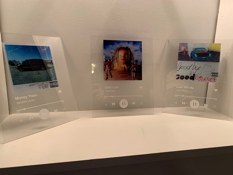Custom Acrylic Album Covers/ Custom Acrylic Song Poster From Etsy