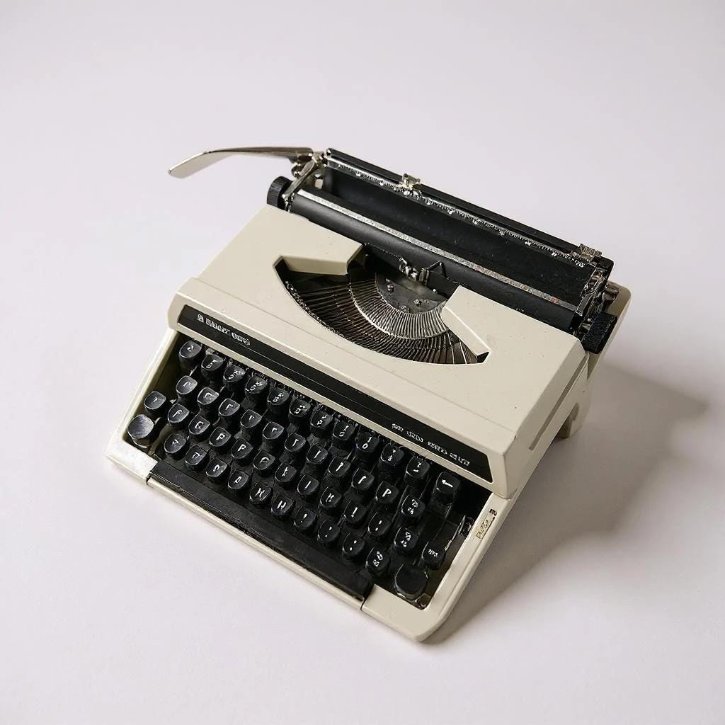 Silver reed typewriter - Etsy 日本
