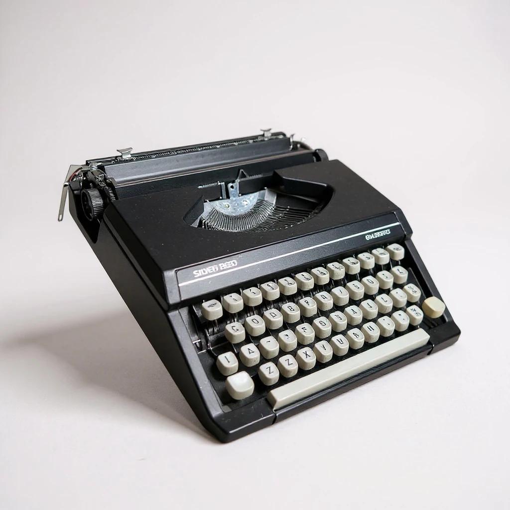 Silver Reed Typewriter - Etsy