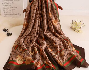 gucci silk head scarf