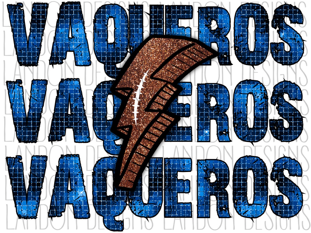 San Diego Vaqueros Football Transparent Background Etsy