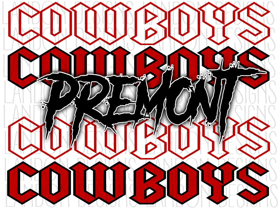 Premont Cowboys Football ACDC Friday Night Lights Etsy