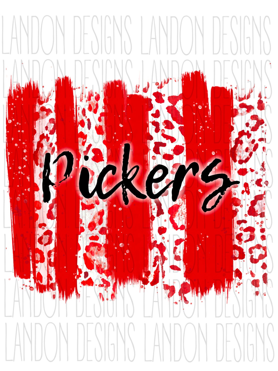 Pickers Brush Stroke Etsy