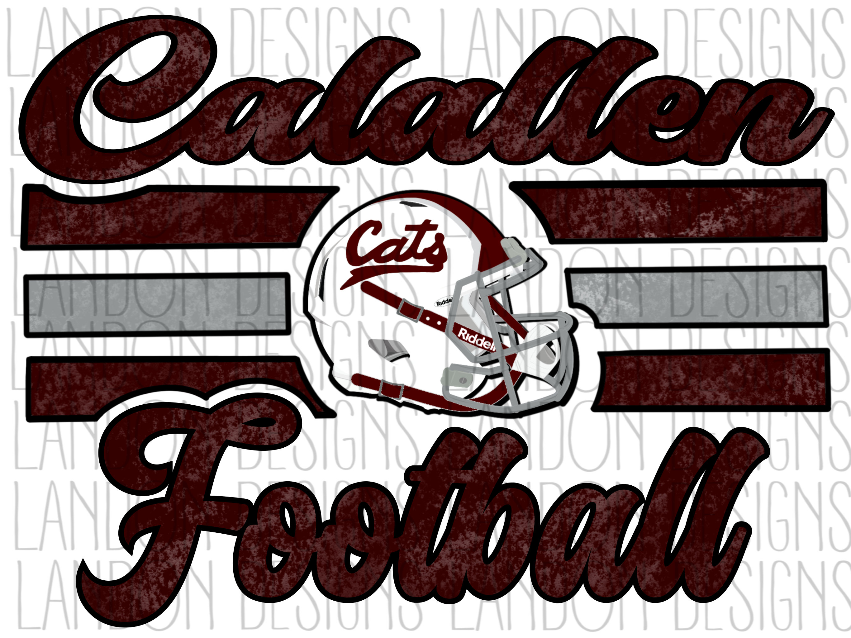 Calallen Wildcats Football Vintage Etsy