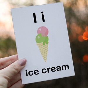 Flash Cards, ABC, Alphabet, Letters, Children's, Pocket, Printable, Tag ...