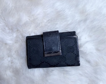 Authentic Gucci Black Key Holder