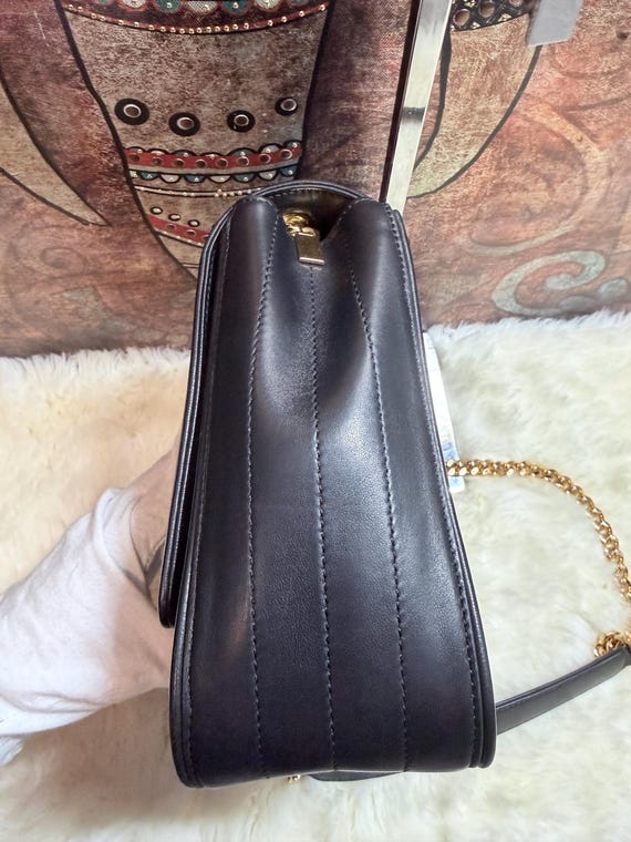 Vintage Matelasse Monogram Large Vicky Chain Bag … - image 5