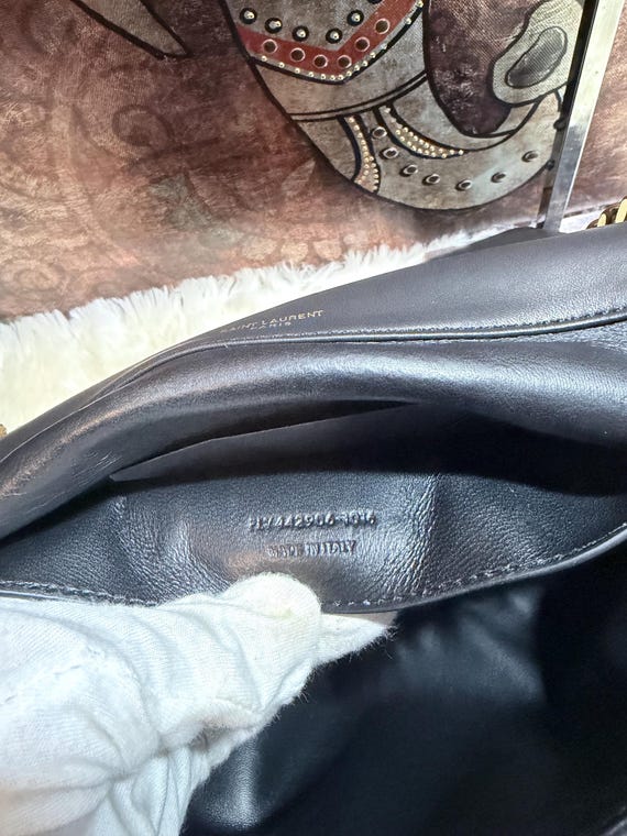 Vintage Matelasse Monogram Large Vicky Chain Bag … - image 10