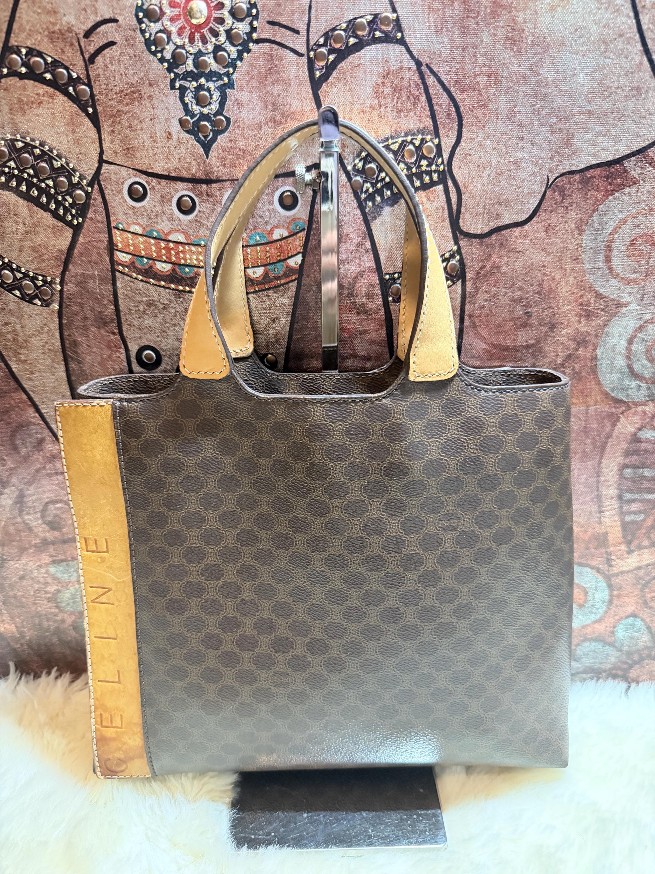 Vintage Celine Macadam Bag - Etsy