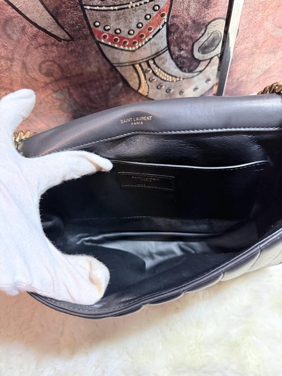 Vintage Matelasse Monogram Large Vicky Chain Bag … - image 7