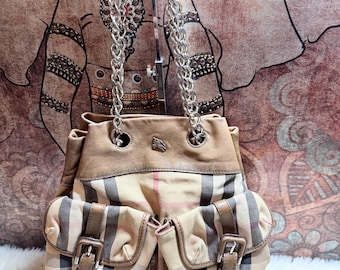 Sale!Authentic Vintage Burberry Prorsum bowling bag