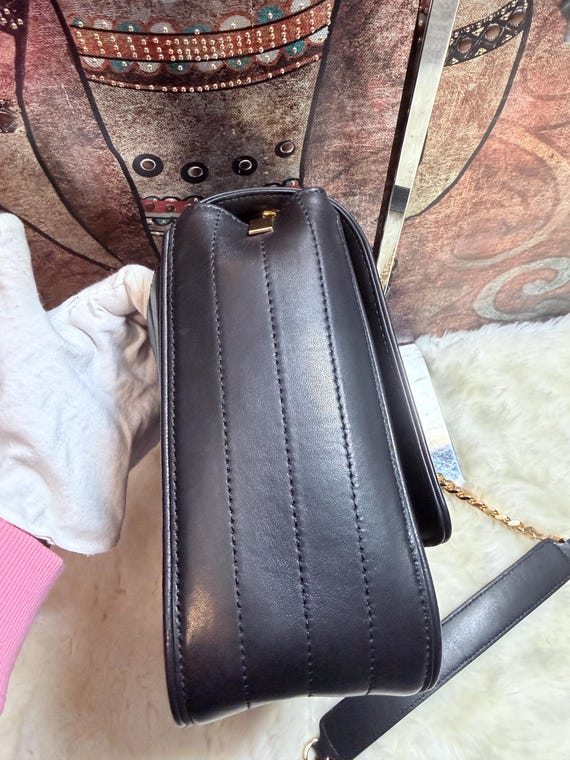 Vintage Matelasse Monogram Large Vicky Chain Bag … - image 6